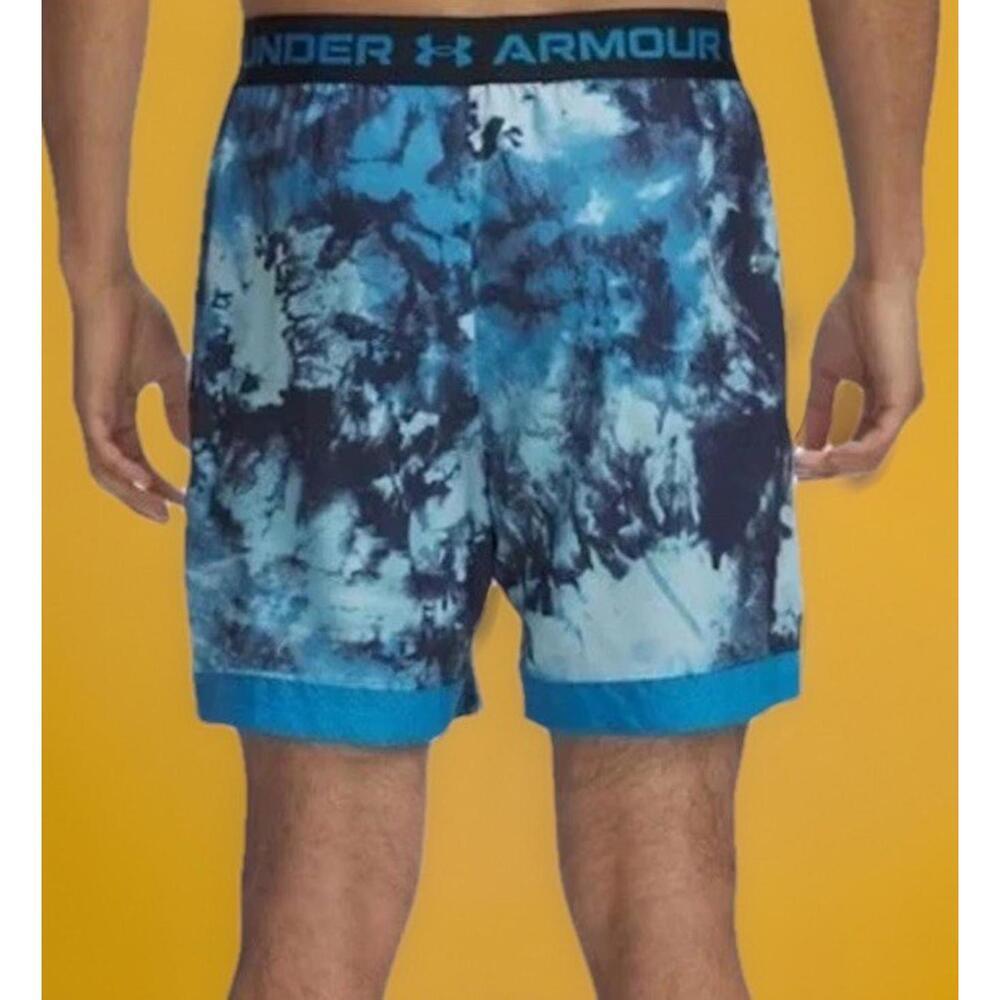 $55 Under Armour UA Vanish Woven Printed Men's 6" Shorts 1376784-494 NWT Large